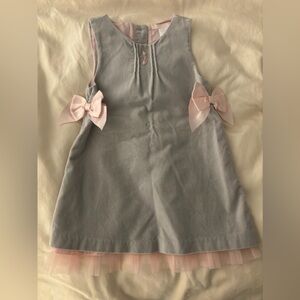 Janie and Jack kids velour dress